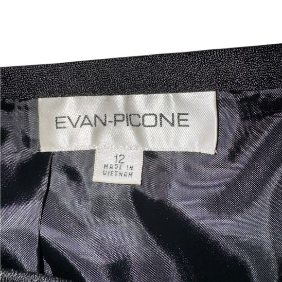 2c Office Suit Pink Nine West Blazer / Black Evan Piccone Skirt sz 12 - Picture 15 of 16